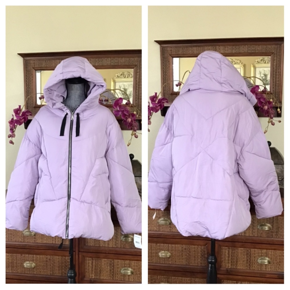 Free People Hailey Hooded Puffer Coat.  NWT. - Picture 6 of 8